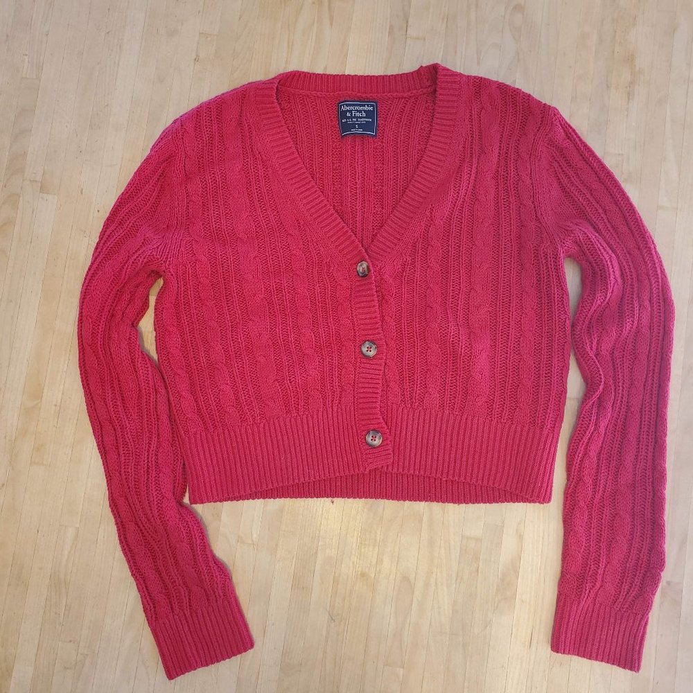 A& F crop sweater